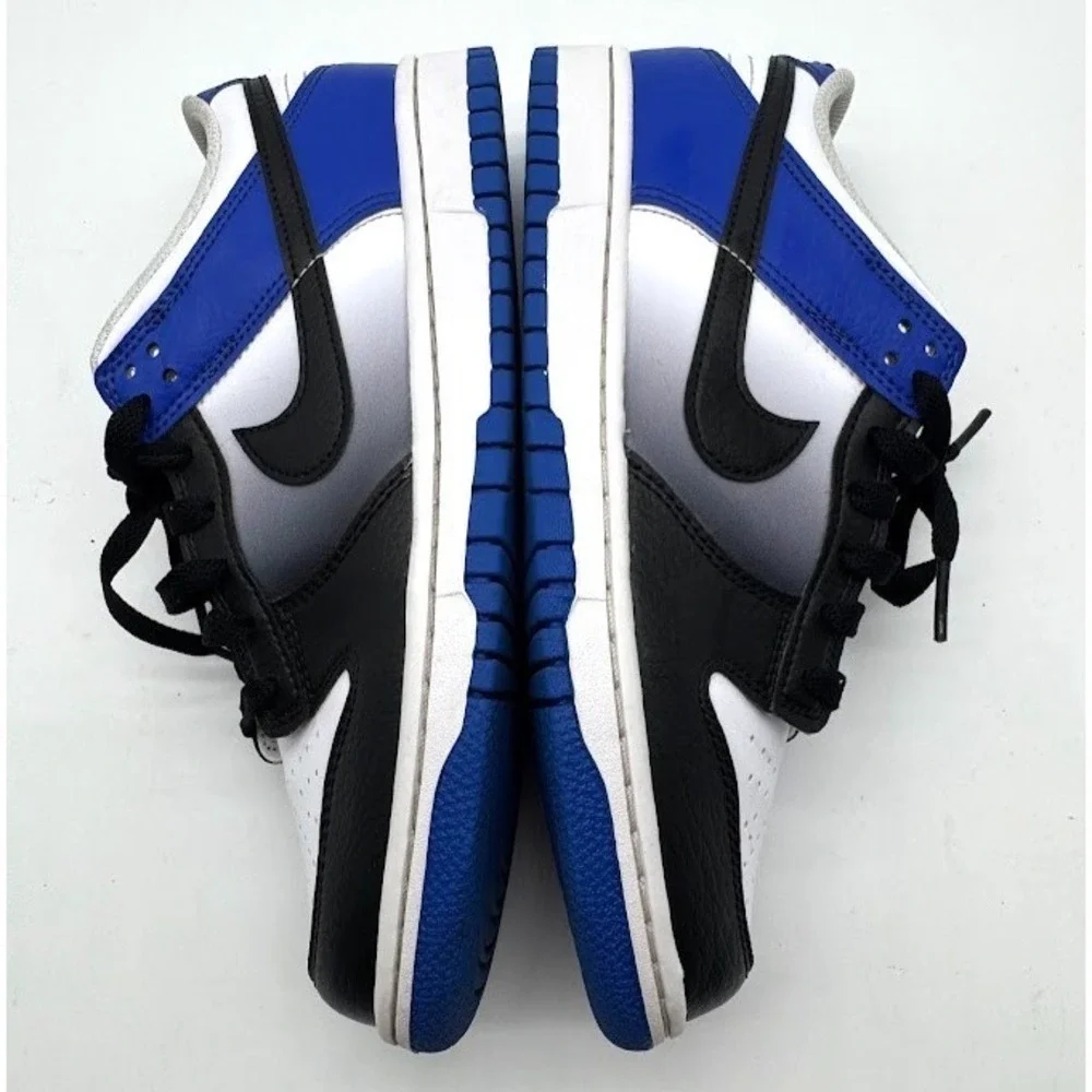 Nike Dunk Low GS White Black Game Royal 2024 HJ9209-400 Youth Size 7Y
